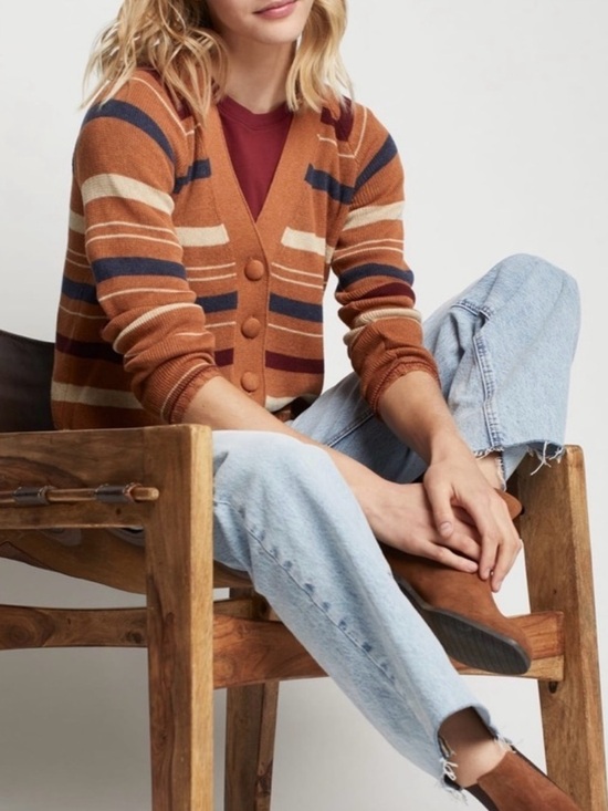 Pendleton Sweaters - Pendleton Striped Grandpa Cardigan☕️
